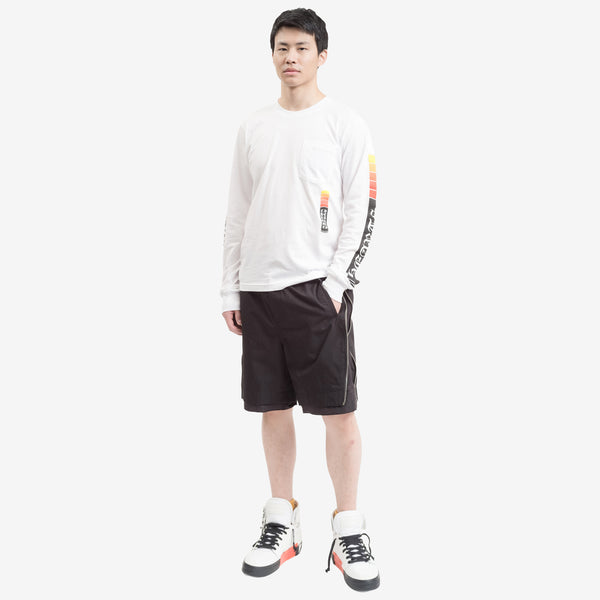 Chrome Hearts Mens CH Made in Hollywood LS T-Shirt in White