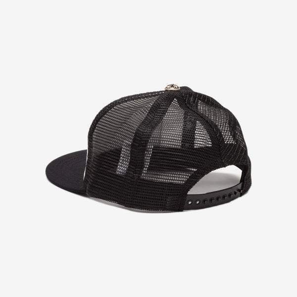 Chrome Hearts Mens FOTI Patch White/Black Trucker Cap