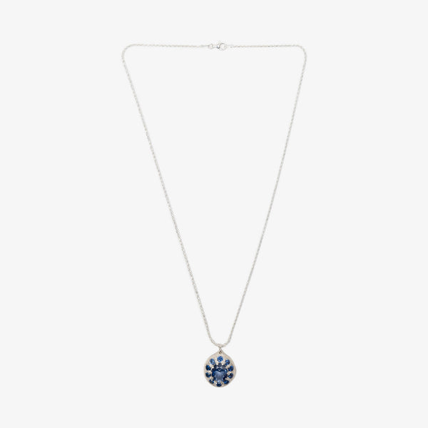 Bleue Burnham for Men Burnham Pendant Necklace in Silver