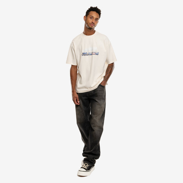 Drôle de Monsieur - Le T-Shirt Locomotive in Cream