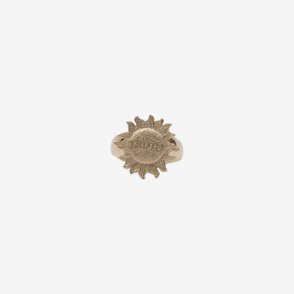 Bleue Burnham Truth is in the Sun Signet Ring