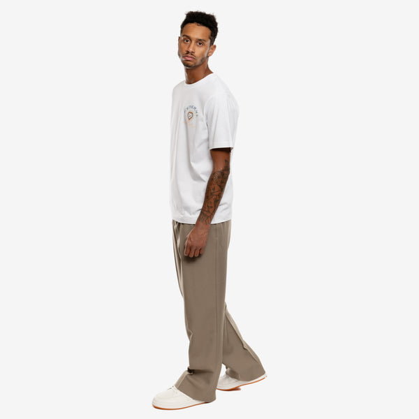 Mens Casablanca Tee For the Peace Gradient T-Shirt in White