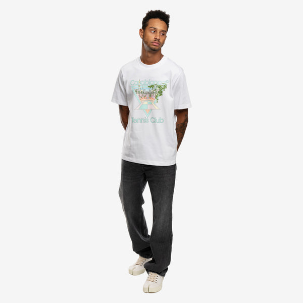 Men Casablanca Tee Tennis Club Icon Pastelle T-Shirt