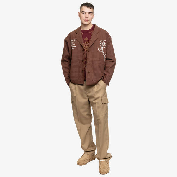 KENZO - Rue Vivienne 1970 Workwear Jacket in Dark Brown