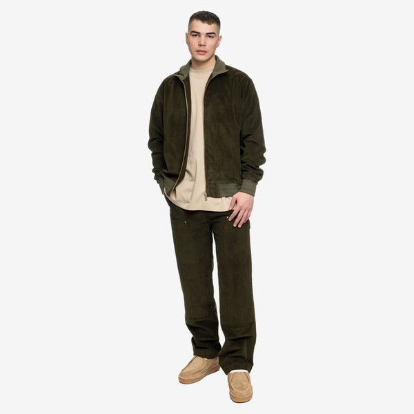 Drôle de Monsieur - Le Veste Survet Corduroy in Khaki