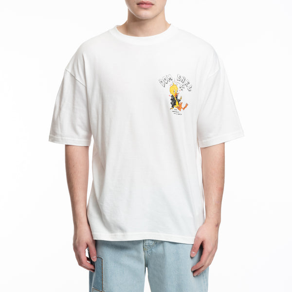 Dom Rebel - Empty T-Shirt in Ivory