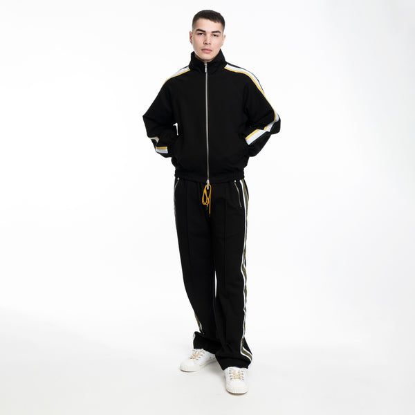 Rhude Mens Traxedo Jacket in Black