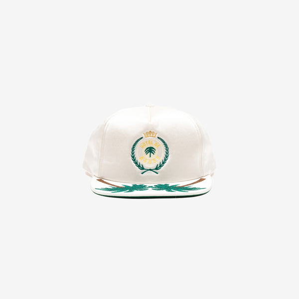 Rhude Hat Hotel de Rhude Cap in Off-White