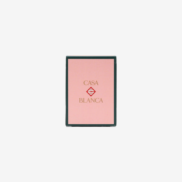 Casablanca Playing Cards in White