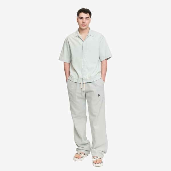 MM6 - Light Denim SS Shirt in Light Blue