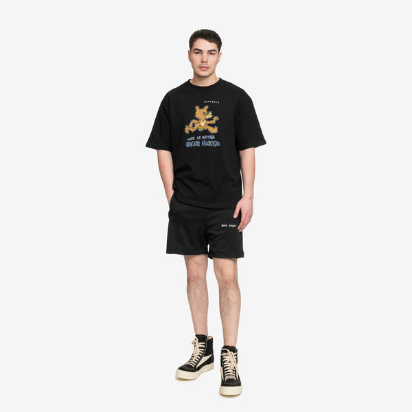 Mens Dom Rebel Tee Bare T-Shirt in Black