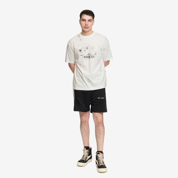 Mens Dom Rebel Tee - Scuff Temptation T-Shirt in Ivory