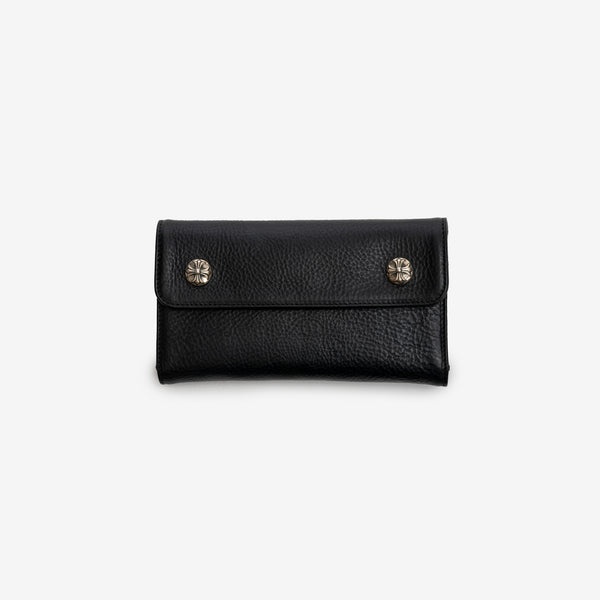 Chrome Hearts Unisex CH Cross Long Wallet in White