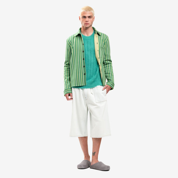 Mens MARNI Slip-on Shoes - Fussett Sabot in Mercury