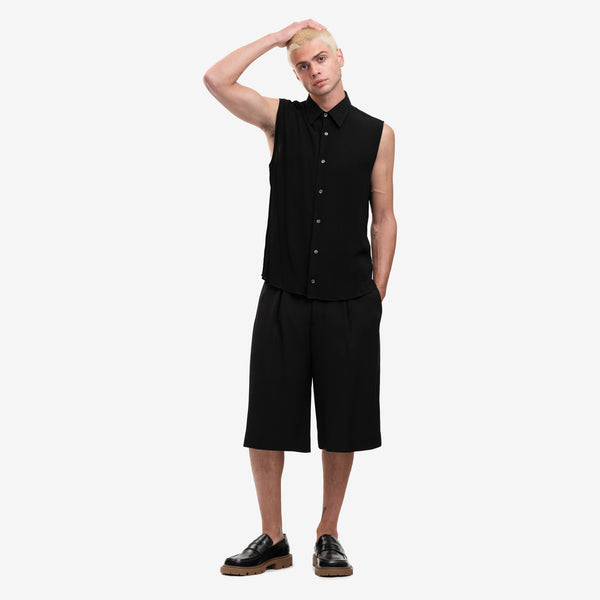 AMI Paris for Men and Women Chemise Fit Sleeveless Shirt