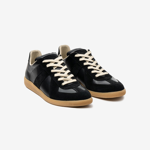 Womens Maison Margiela Gats - Black Replica Sneakers