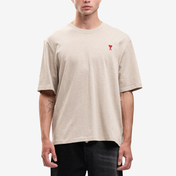 AMI Paris Tee for Men and Women Red Ami de Coeur T-Shirt