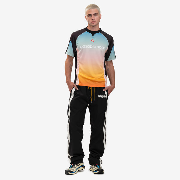 Rhude Men Ski Track Pants in Black