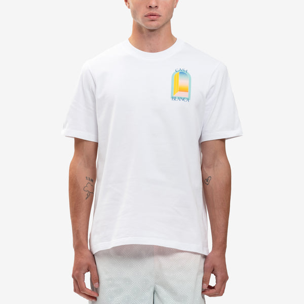 Casablanca Tee for Men and Women L'arc Colore T-Shirt