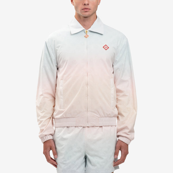 Men Casablanca Gradient Monogram Perforated Jacket