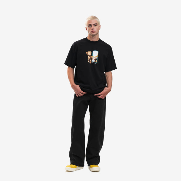 Mens Dom Rebel Tee Mirror T-Shirt in Black