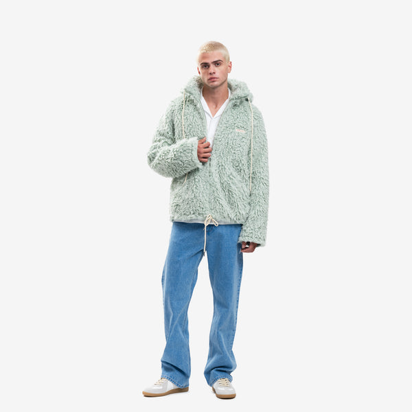 Mens MARNI Jeans Bleached Coated Jeans in Cobalt