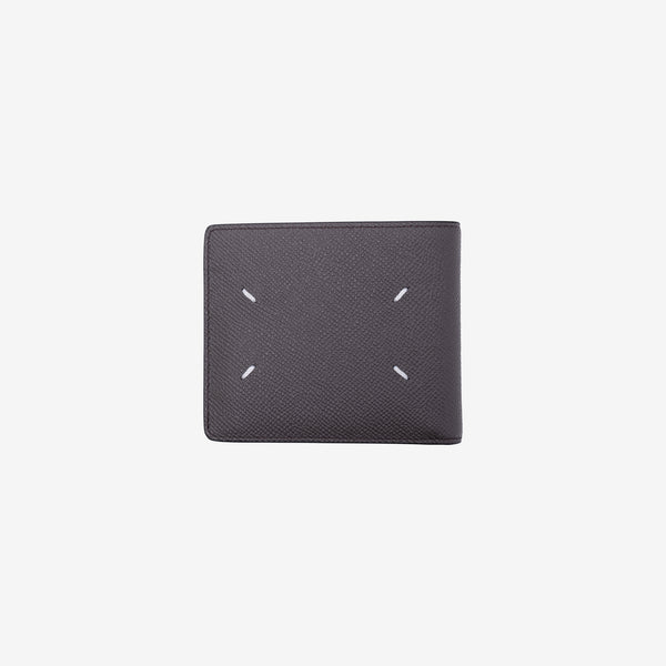 Mens Maison Margiela Slim 2 Bifold Wallet in Elephant Gray