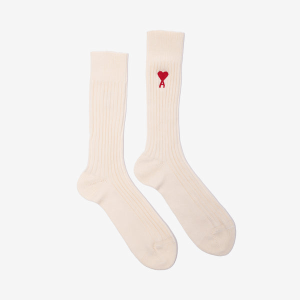 AMI Paris Brand ADC 3 Pack Socks for Men in Multicolour