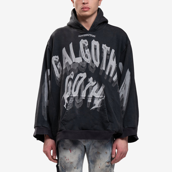 RRR123 Rivington Roi Rebis Mens Apocryphal Hoodie in Black