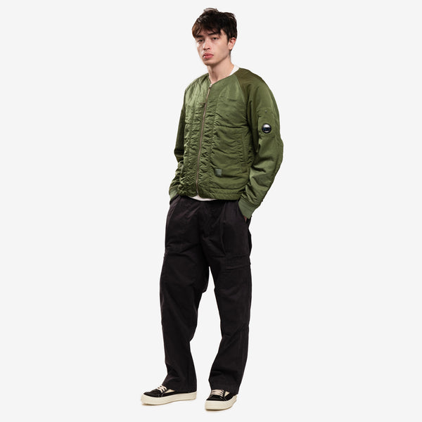 Mens C.P. Company Nylon B Short Jacket in Cypress