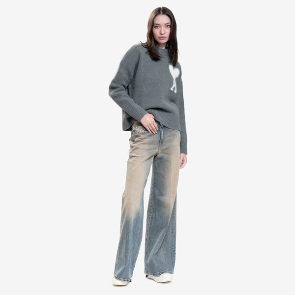 AMI Paris Brand - ADC Knit Sweater for Men and Women