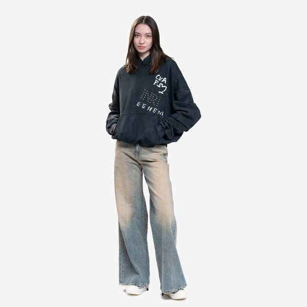 RRR123 - Rivington Roi Rebis Mens Inri CVA Hoodie in Black