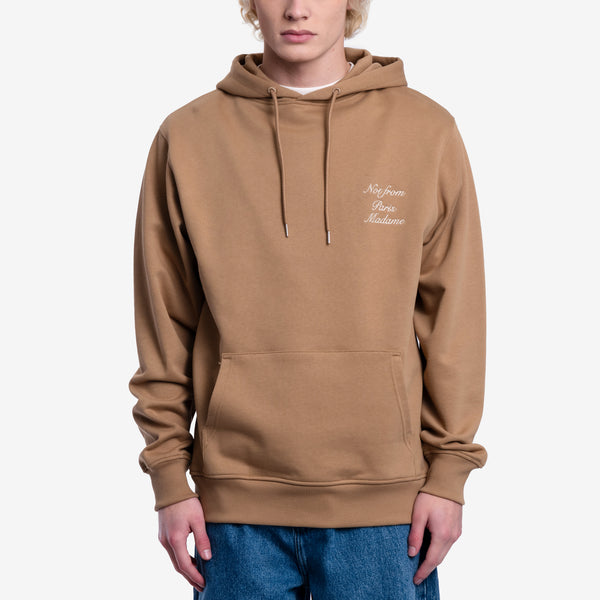 Mens Drôle de Monsieur - Le Slogan Calligraphy in Ice Brown