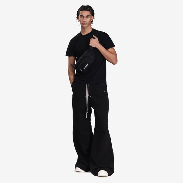 Palm Angels Classic Logo Cordura Fannypack in Black