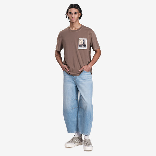 Helmut Lang Mens Cocoon Jeans in Light Indigo