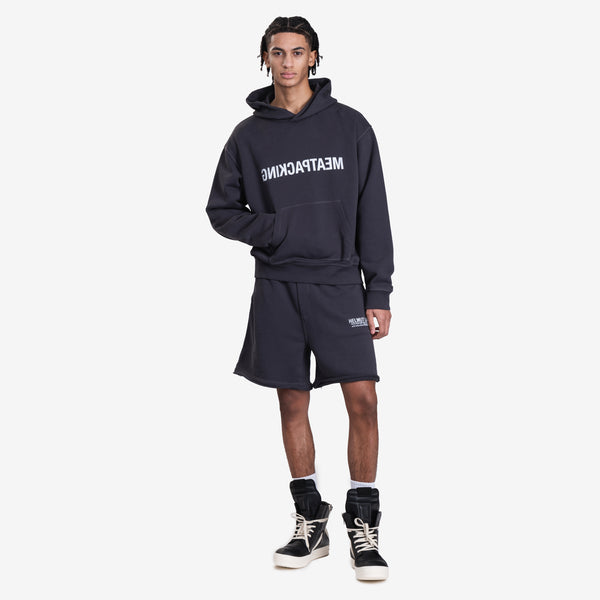 Helmut Lang Mens Meatpacking Shorts in Ash