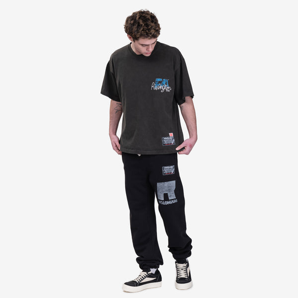 Mens RRR123 Rivington Roi Rebis - Mansion T-Shirt in Black