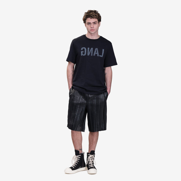 Mens Helmut Lang LANG T-Shirt in Black