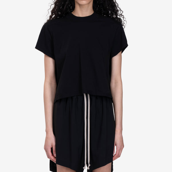 Womens Rick Owens DRKSHDW Hollywood Cropped Small Level T-Shirt