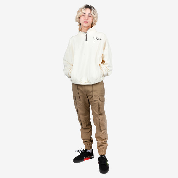 Juun.J Mens Multicargo Pants in Beige