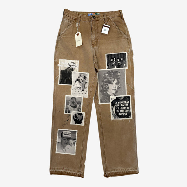 Better with Age Mens Cambridge Single Knee Pants in Multi