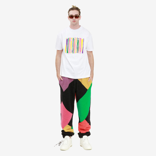 Palm Angels x Missoni Knit Joggers sweatpants in Black